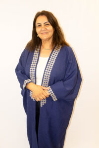 Blue Abaya