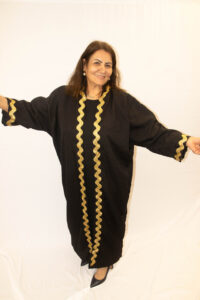 Black and Gold Cardigan